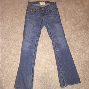 Boot cut jeans